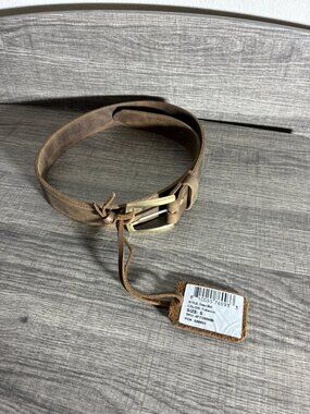 Nisolo OWEN Leather Belt In Tobacco Size Small 36”